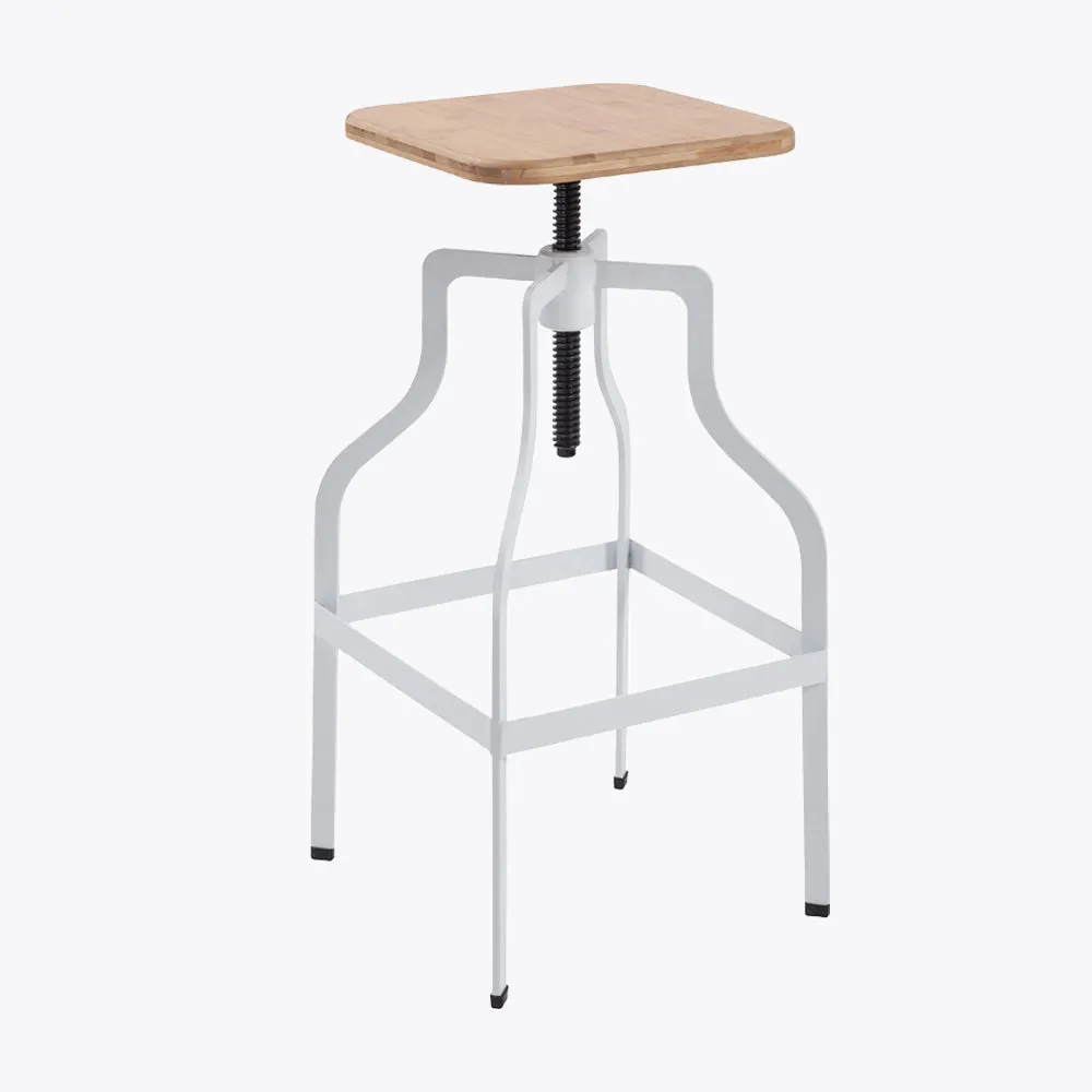 Shoreditch Bar Stool White