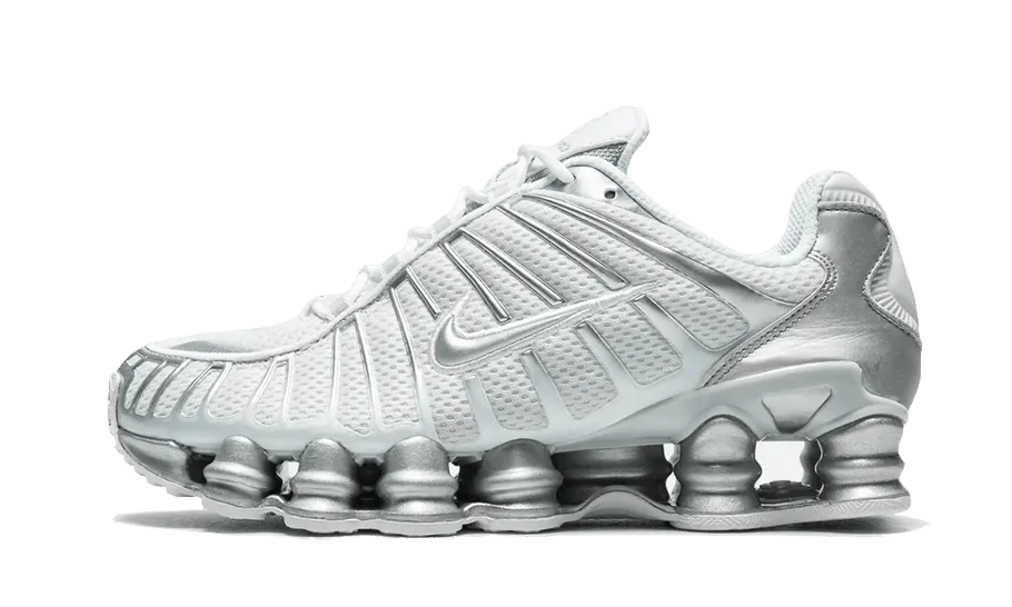 Shox TL White Chrome impact - resistant running shoes