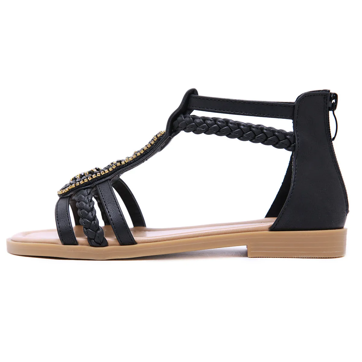 SIKETU | Fashion Gladiator Sandals With Beads