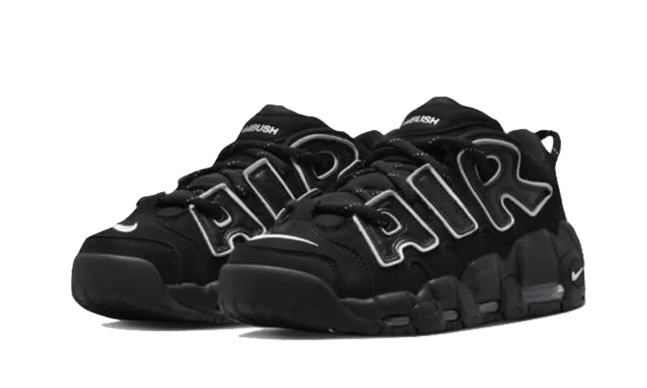 Air More Uptempo Low Ambush Black functional shoe utility running in a triathlon