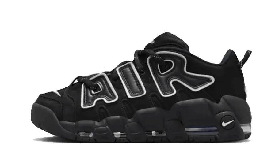 Air More Uptempo Low Ambush Black Volleyball