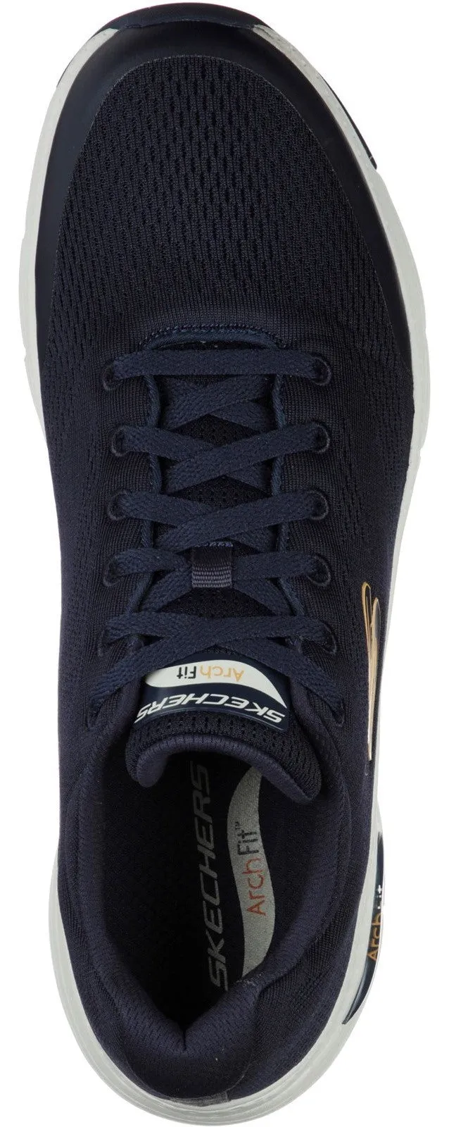 Skechers 232040W Arch Fit Mens Wide Fit Lace Up Trainer