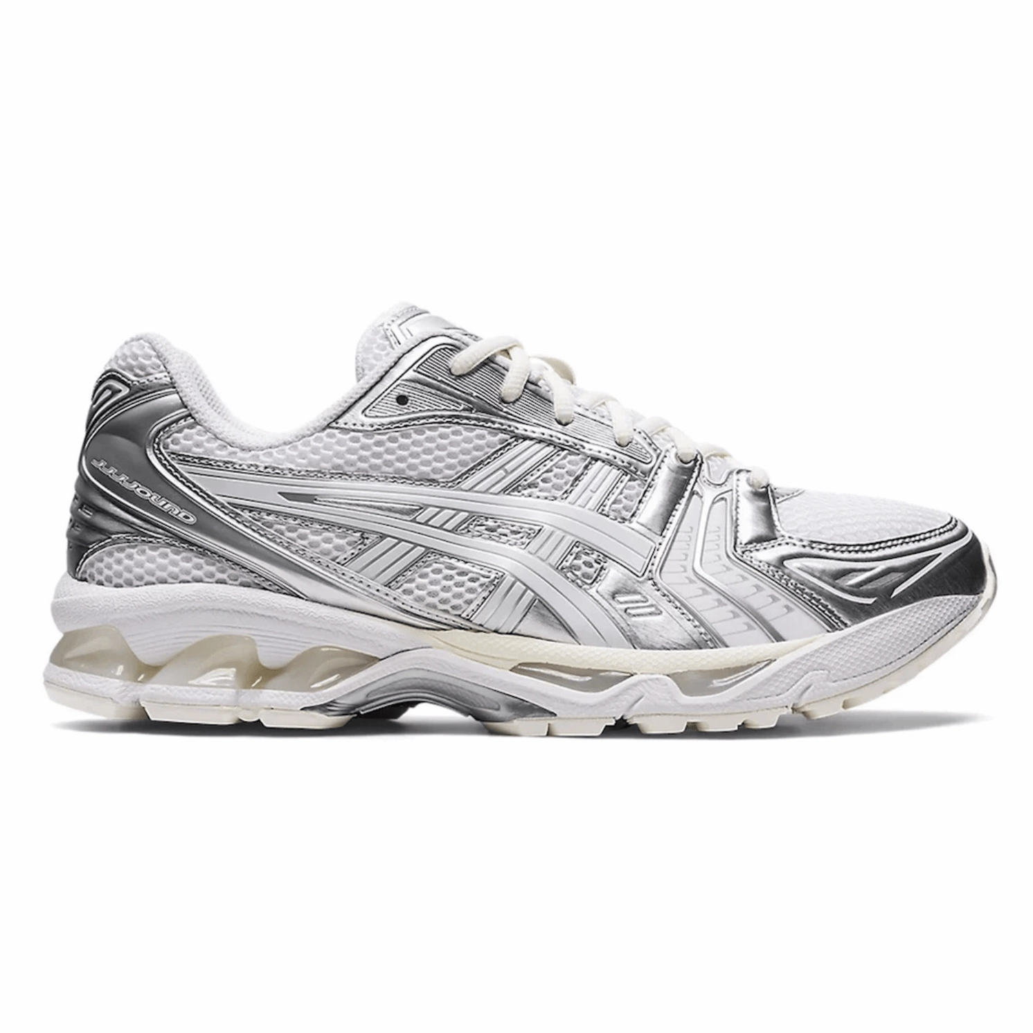 ASICS Gel-Kayano 14 JJJJound Silver White Comfort Stride