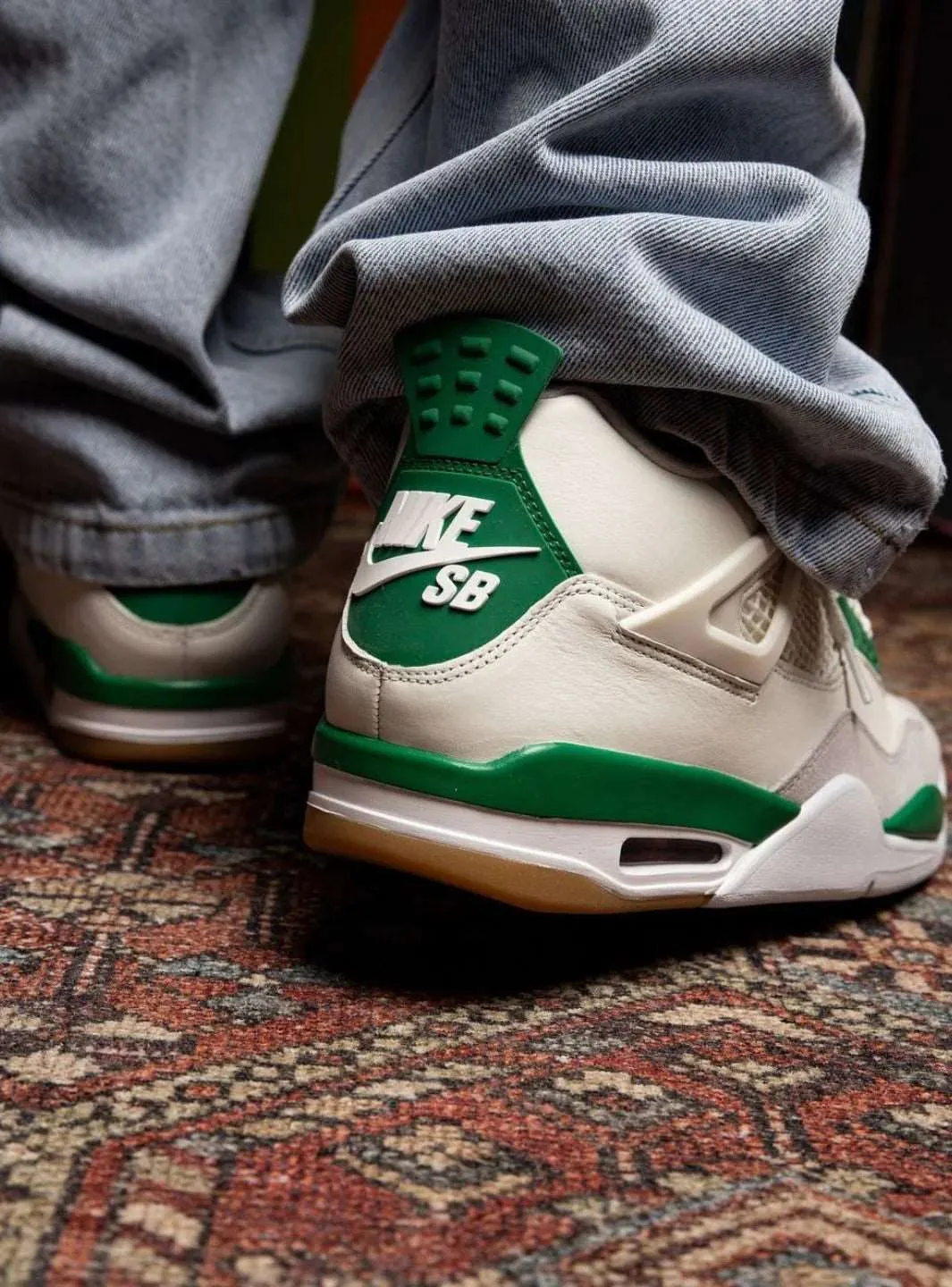 Nike SB Air Jordan 4 Pine Green EVA sole Cloud Feel