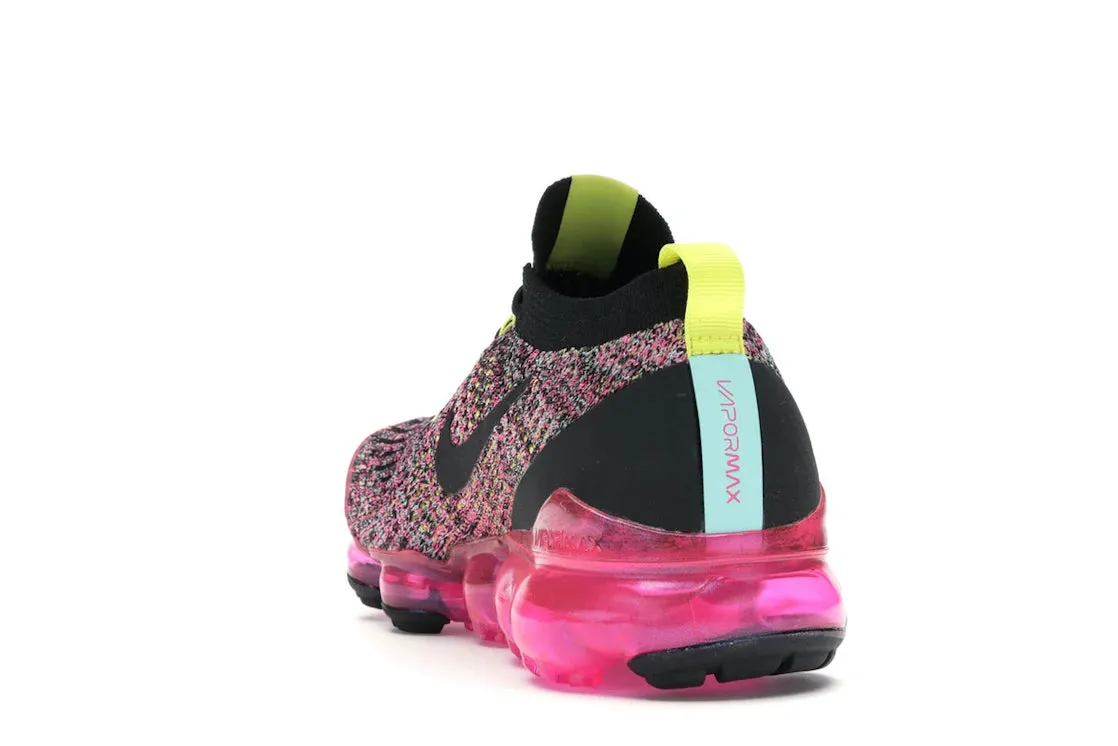 All Comfort Sneaker Design Nike Air VaporMax Flyknit 3 Black Pink Blast