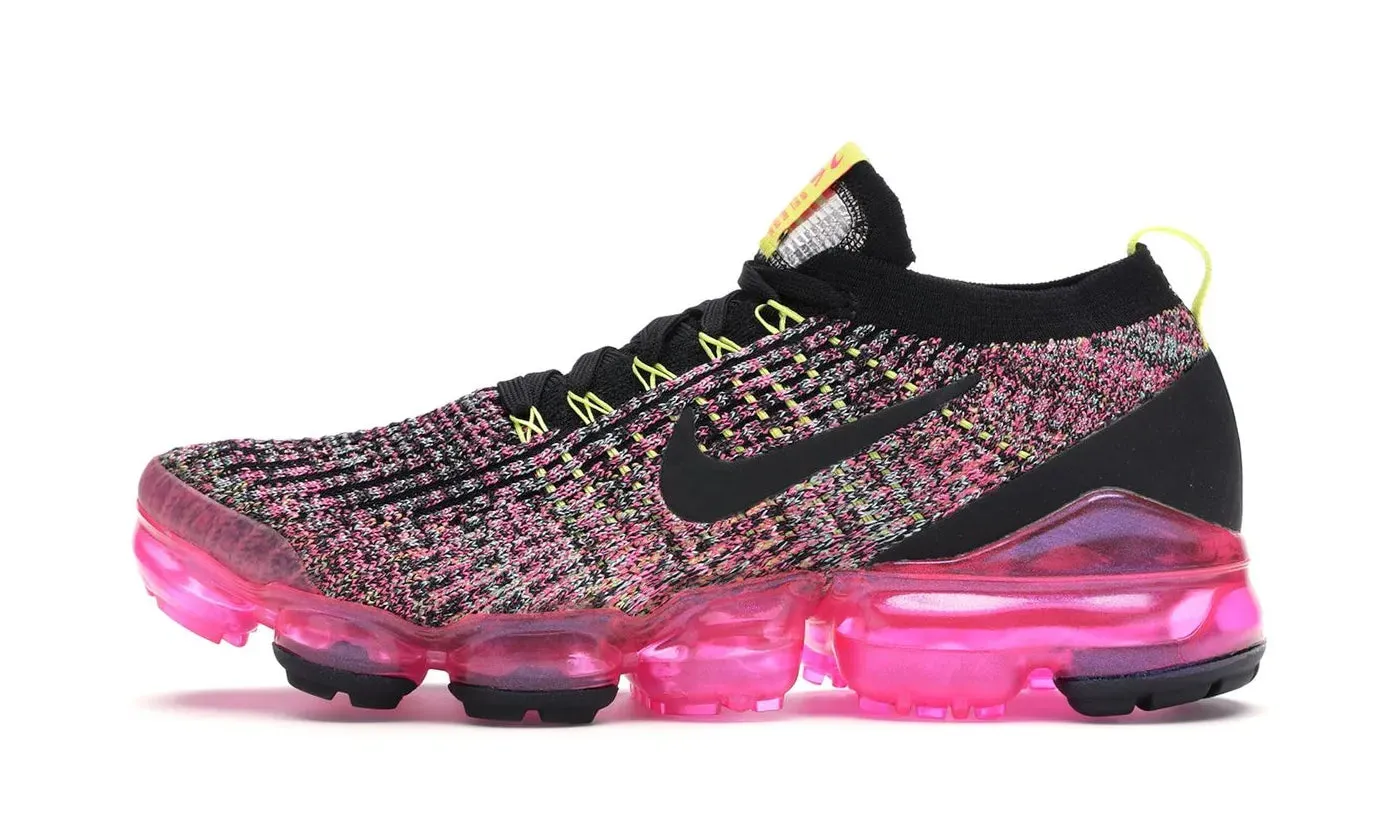 Rollbar Stability Controls Antibacterial Nike Air VaporMax Flyknit 3 Black Pink Blast
