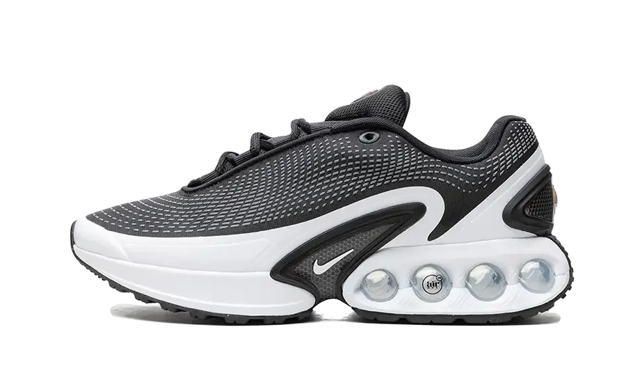 Nike Air Max DN Black White Cool Grey Collapsible Heel Design Impact Resistant Toe Cap