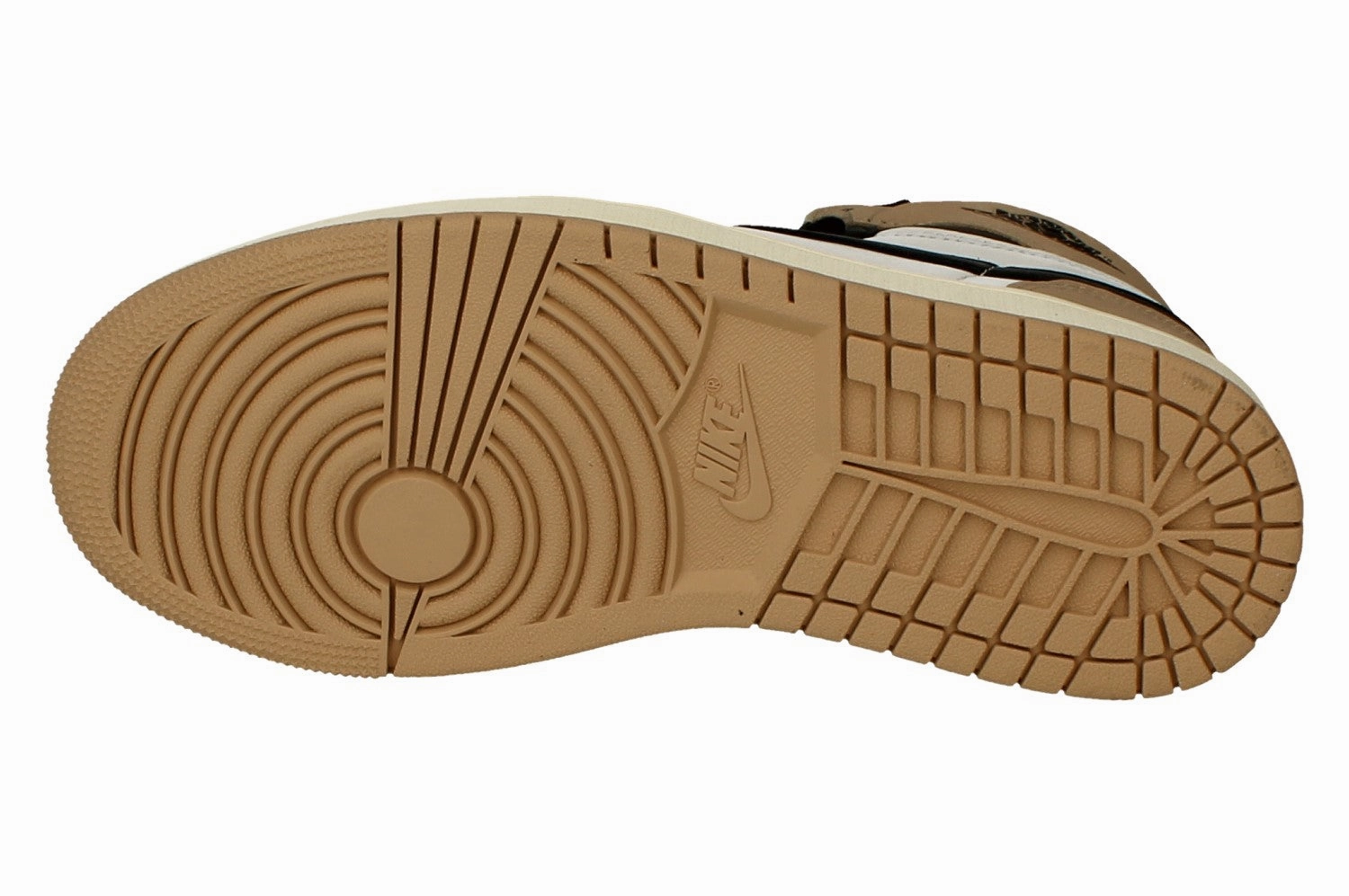 Nike Womens Air Jordan 1 Retro Hi OG Trainers FD2596 021 Arch Support Design Mesh