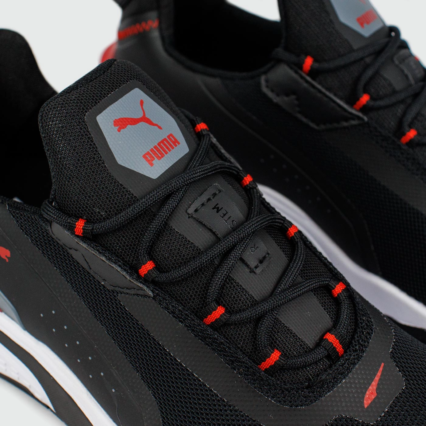 Puma RS-FAST UNMARKED Black White Flexible   strap