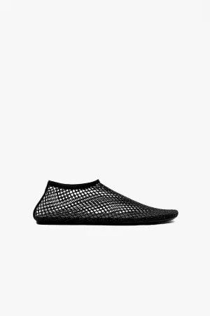 Slipper Minette Crystal in Schwarz