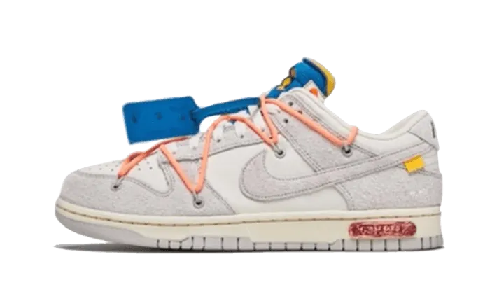 Comfortable Experience Dunk Low Off-White Lot 19
