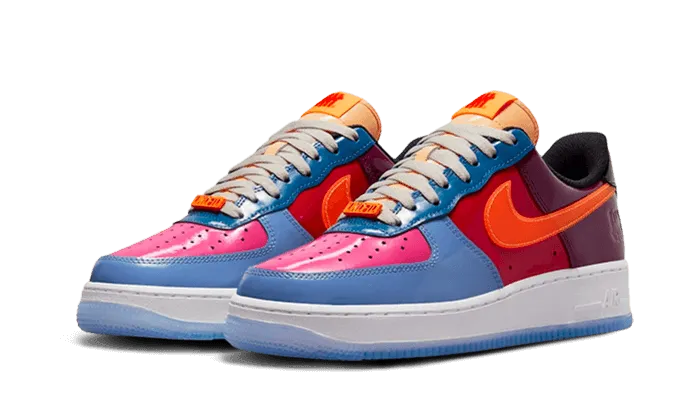 padded interior shoes Air Force 1 Low Undefeated Multi Patent