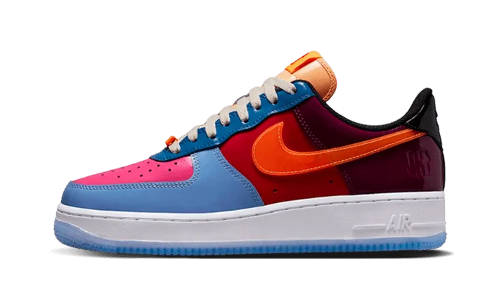 Comfortable Base Wireless Air Force 1 Low Undefeated Multi Patent