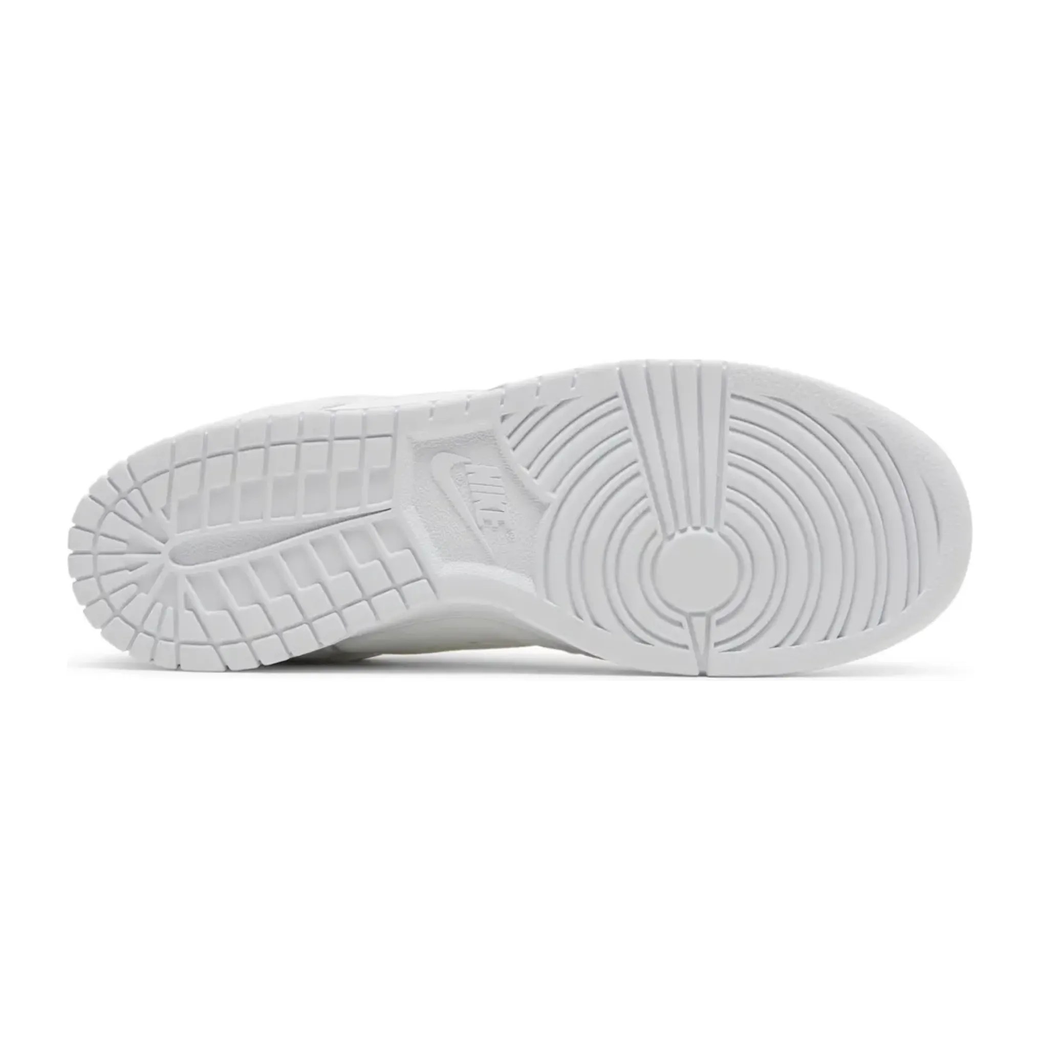 Nike Dunk Low Dover Street Market Triple White Velvet Long distance endurance fringe - decorated running option