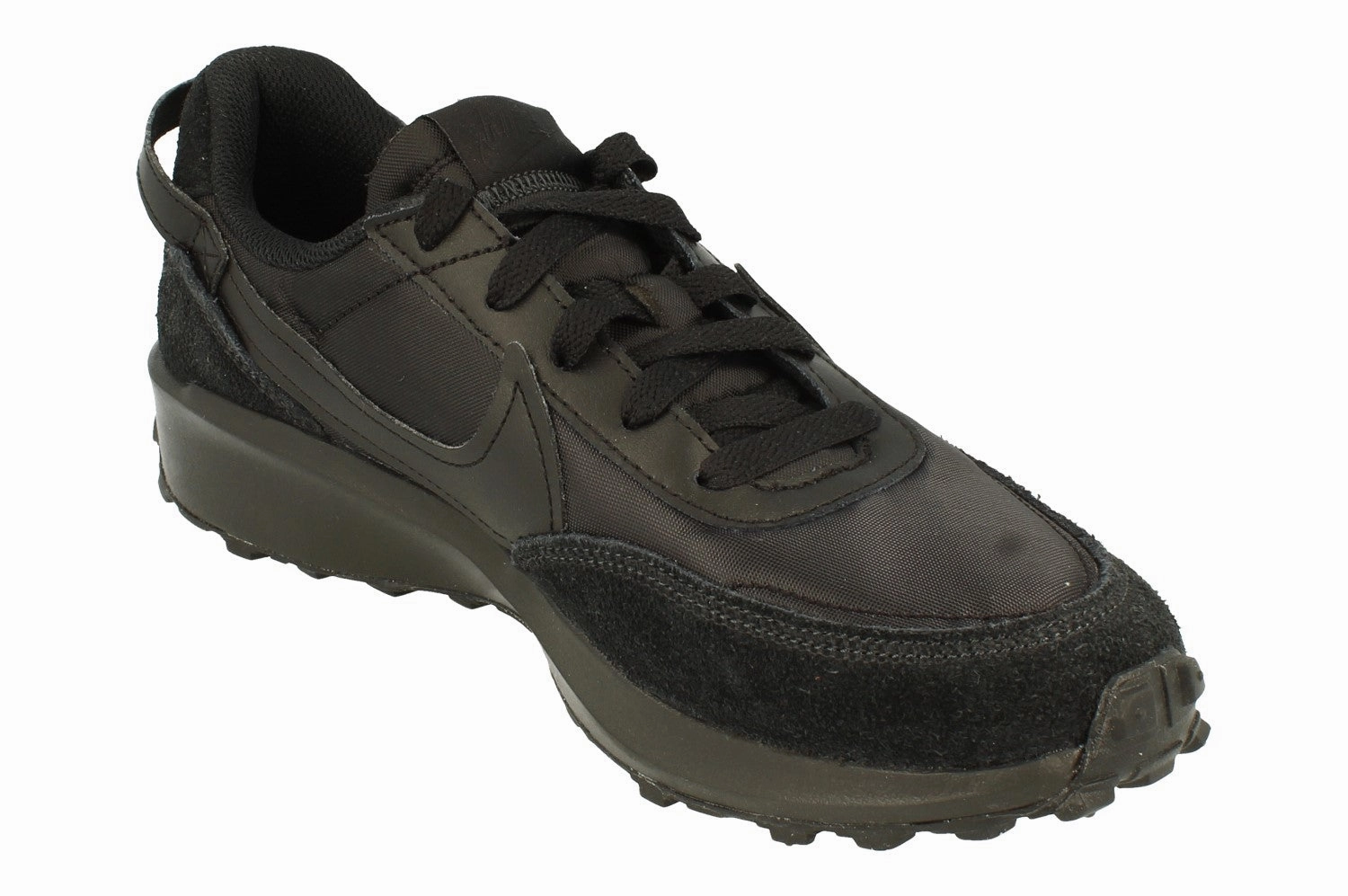 Nike Waffle Debut Mens Trainers DH9522 002 Flexible Tread Pattern Cushioned Heel Counter