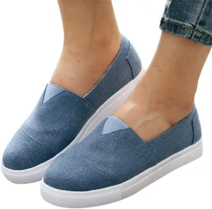 Sneakers for Women Slip on Gibobby Women's Flat Memory Foam Slip On Sneakers Casual Loafers Round Comfortable Slip-on Shoes