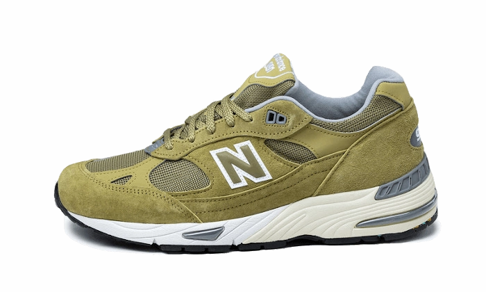 991 Made in UK Green Moss Walk Casual All-weather chic