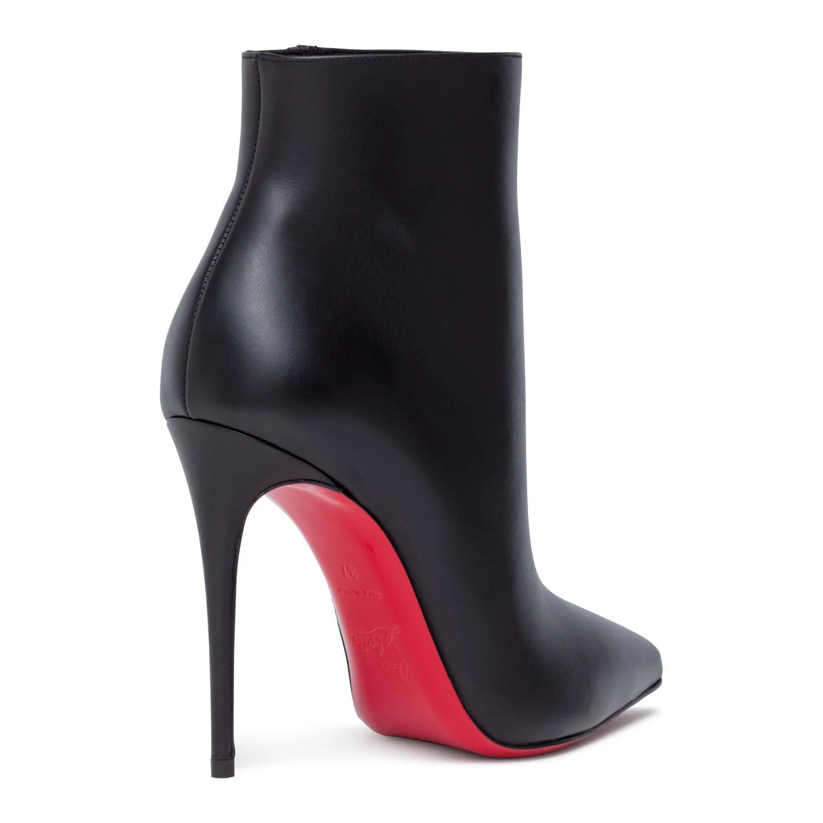 So Kate 100 black leather ankle boots