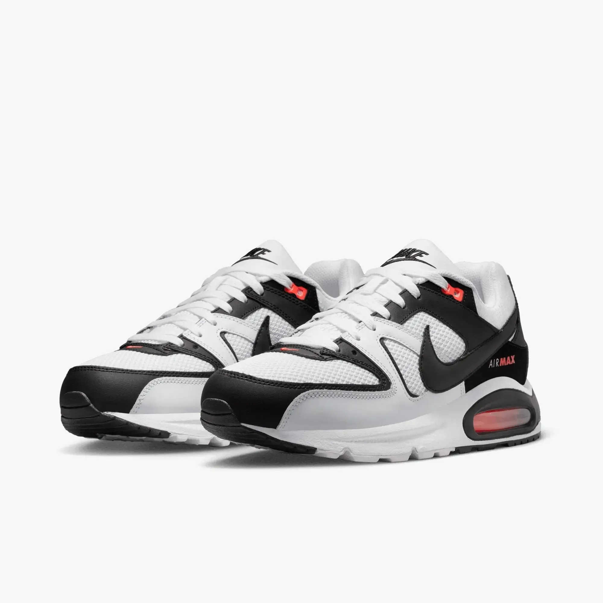 Nike Air Max Command (White/Black/Red) Ultra-soft traction