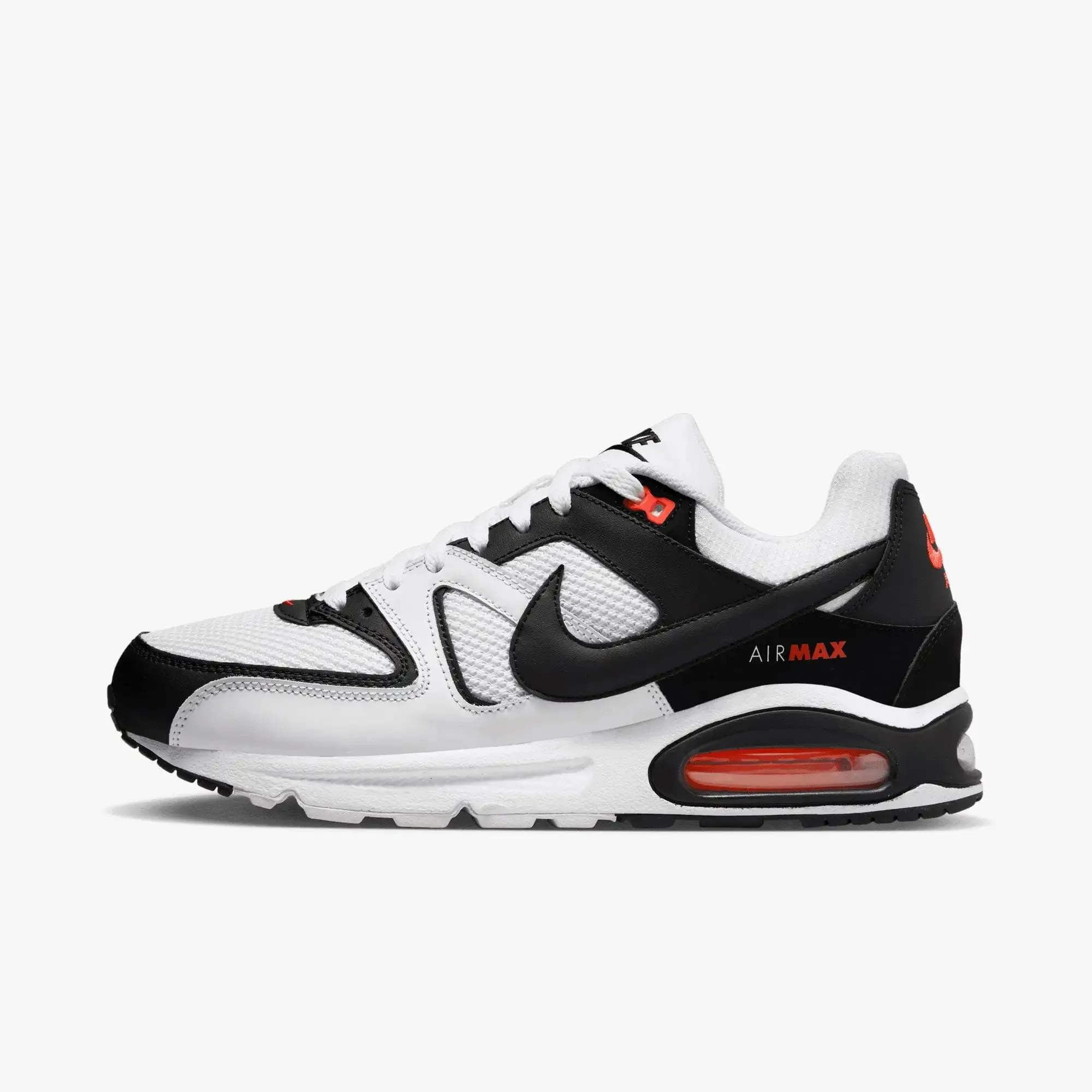 Cushioned Step Nike Air Max Command (White/Black/Red)