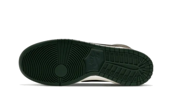 RippleTread solid - colored shoes SB Dunk High Baroque Brown (2021)