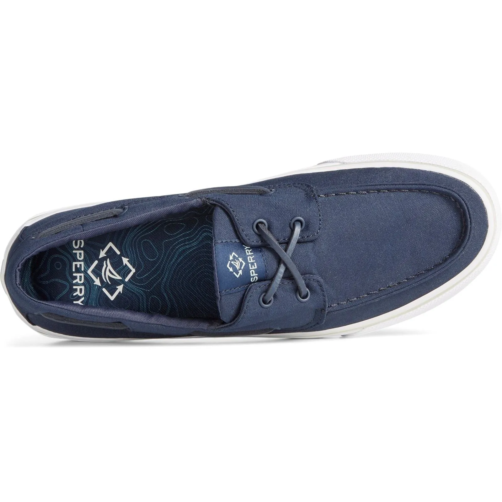 Sperry BAHAMA II Navy RPET Male Lace Mens Shoes