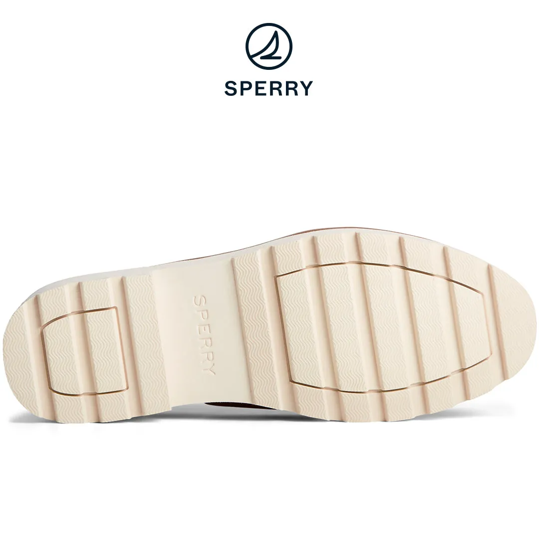 Sperry Women's Chunky 2-Eye Leather Boat Shoe Tan (STS89096)
