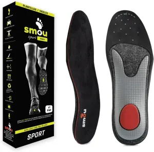 Sport Resist Sport Shock Absorbing Insoles|Running Gel Insoles for Men & Women|Arch Support and Cushioning Insert|Metatarsal & Heel Relief|Men's Size 6-6.5 US/Women´s Size 8-8.5 US (26,2 cm)