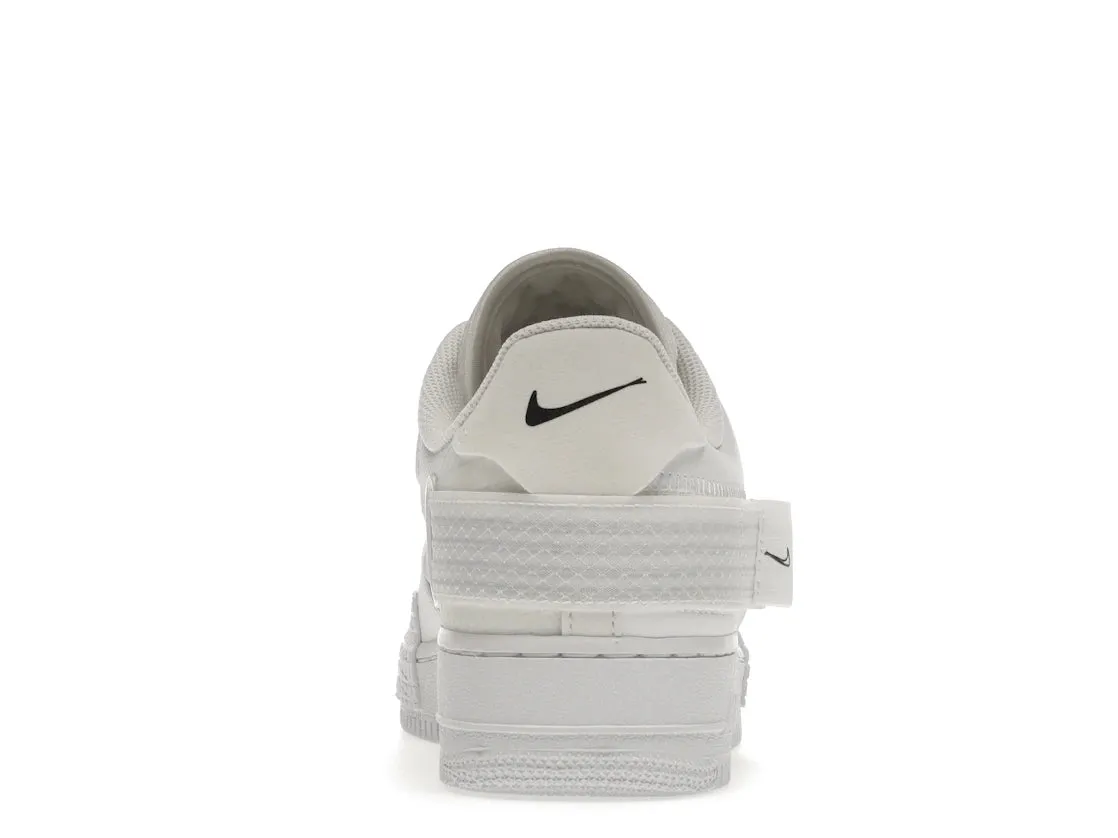 Nike Air Force 1 Type White Recycled Polyester Blend