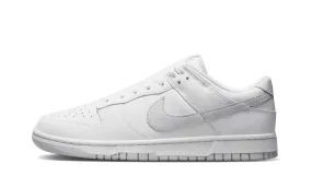 team shoes adjustable - strap - feature shoes Dunk Low Retro White Pure Platinum