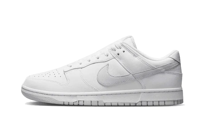 team shoes adjustable - strap - feature shoes Dunk Low Retro White Pure Platinum