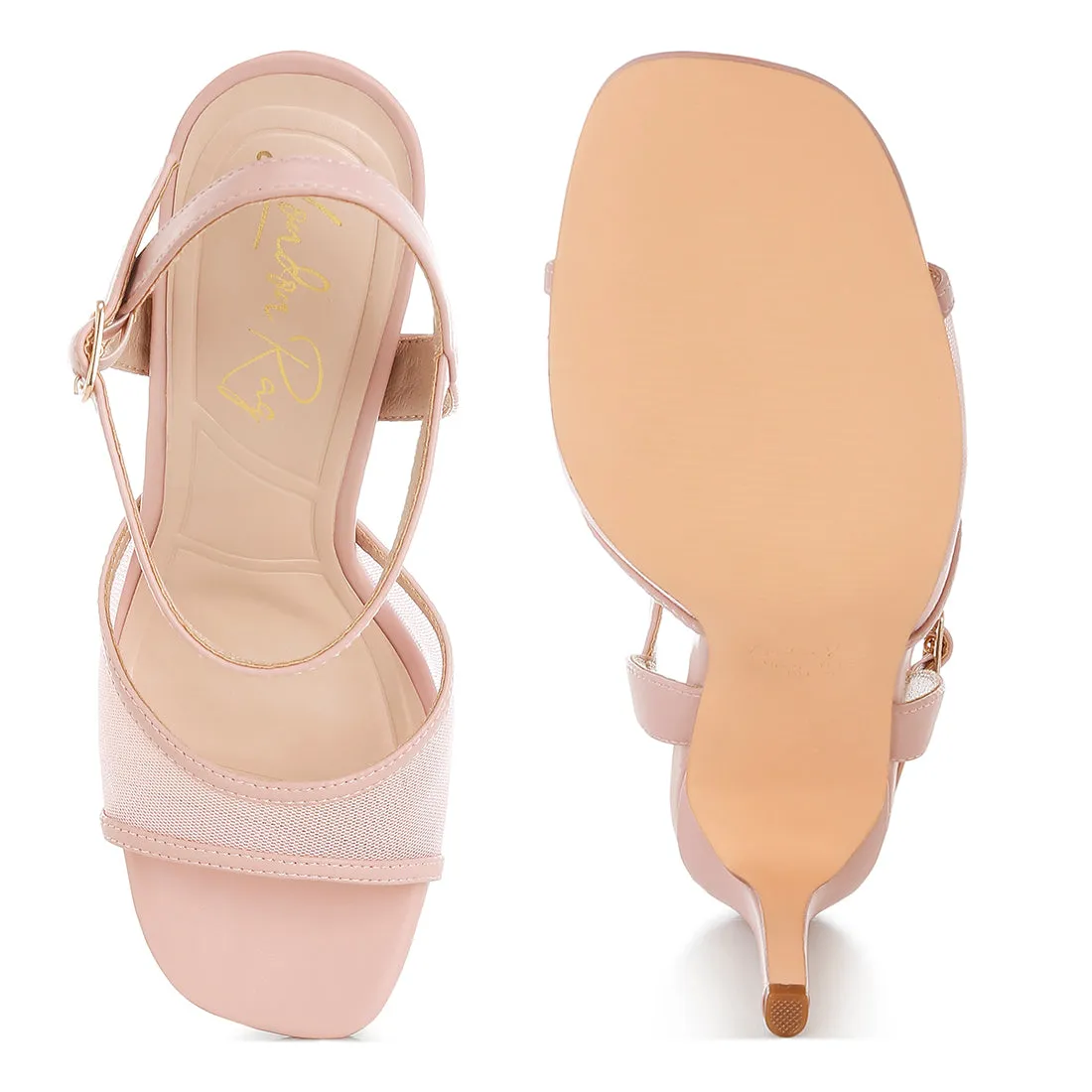 Square Toe Stiletto Heels
