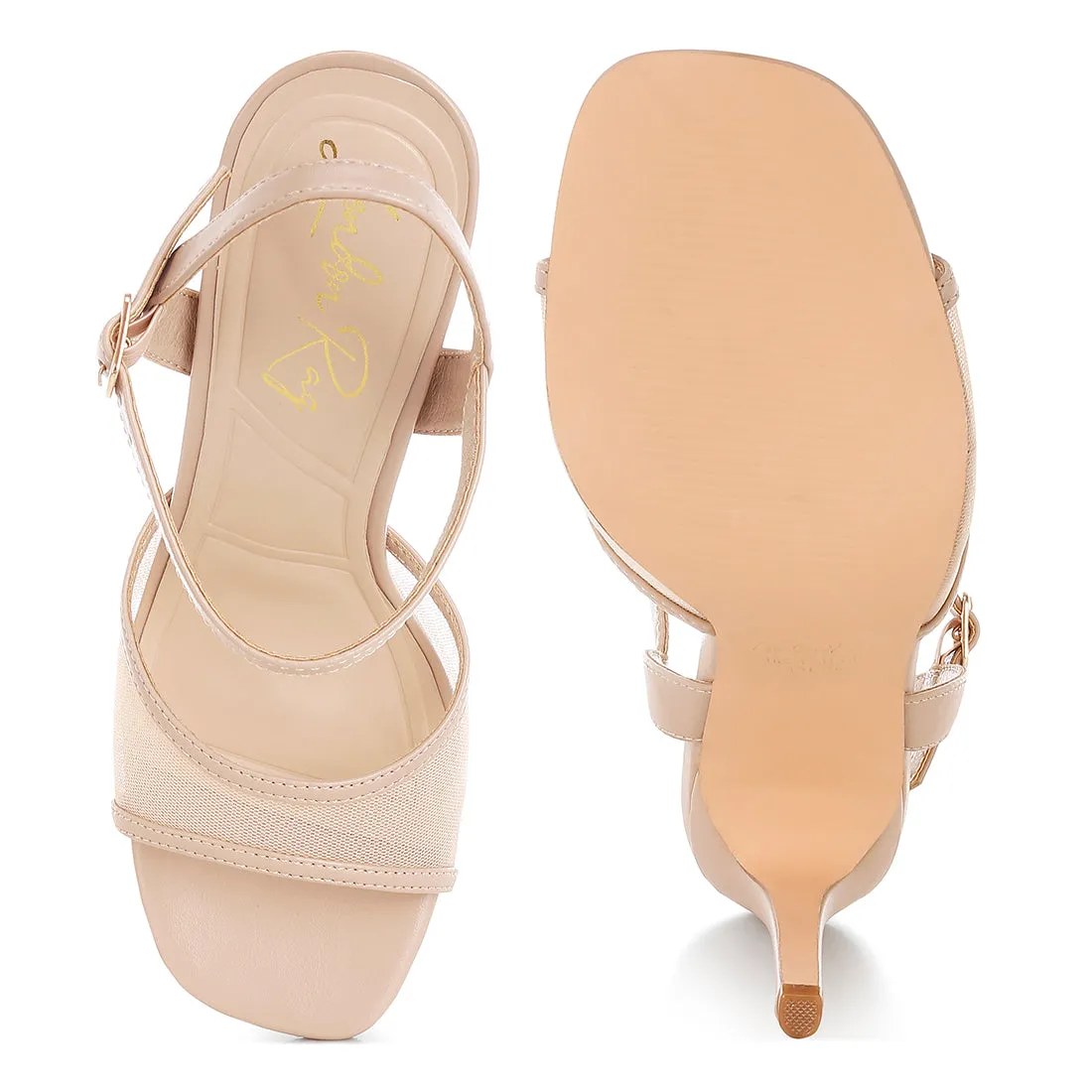Square Toe Stiletto Heels