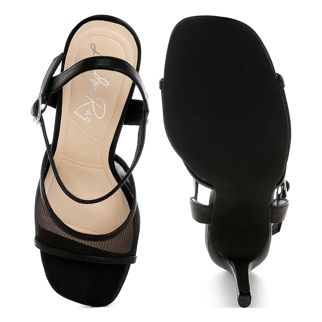 Square Toe Stiletto Heels
