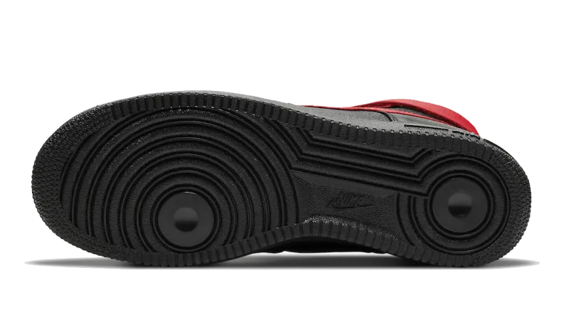 Nike Air Force 1 High Alyx Black University Red Smooth Design Urban Comfort