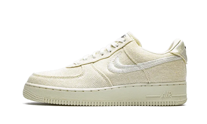 Snug Heel Lock Nike Air Force 1 Low Stussy Fossil