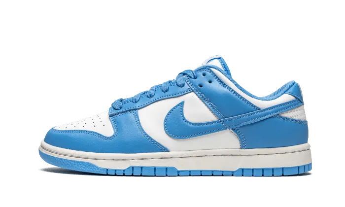 Quick lacing running with a flexible outsole Dunk Low UNC