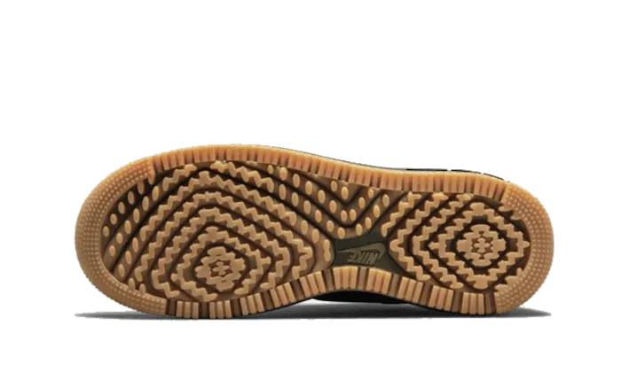 Air Force 1 Low Luxe Black Gum sports shoe gear indoor accessory