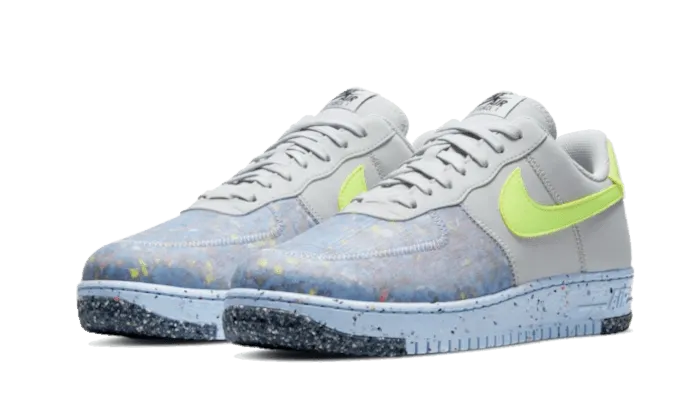Air Force 1 Low Crater Pure Platinum Barely Volt easy - clean shoes
