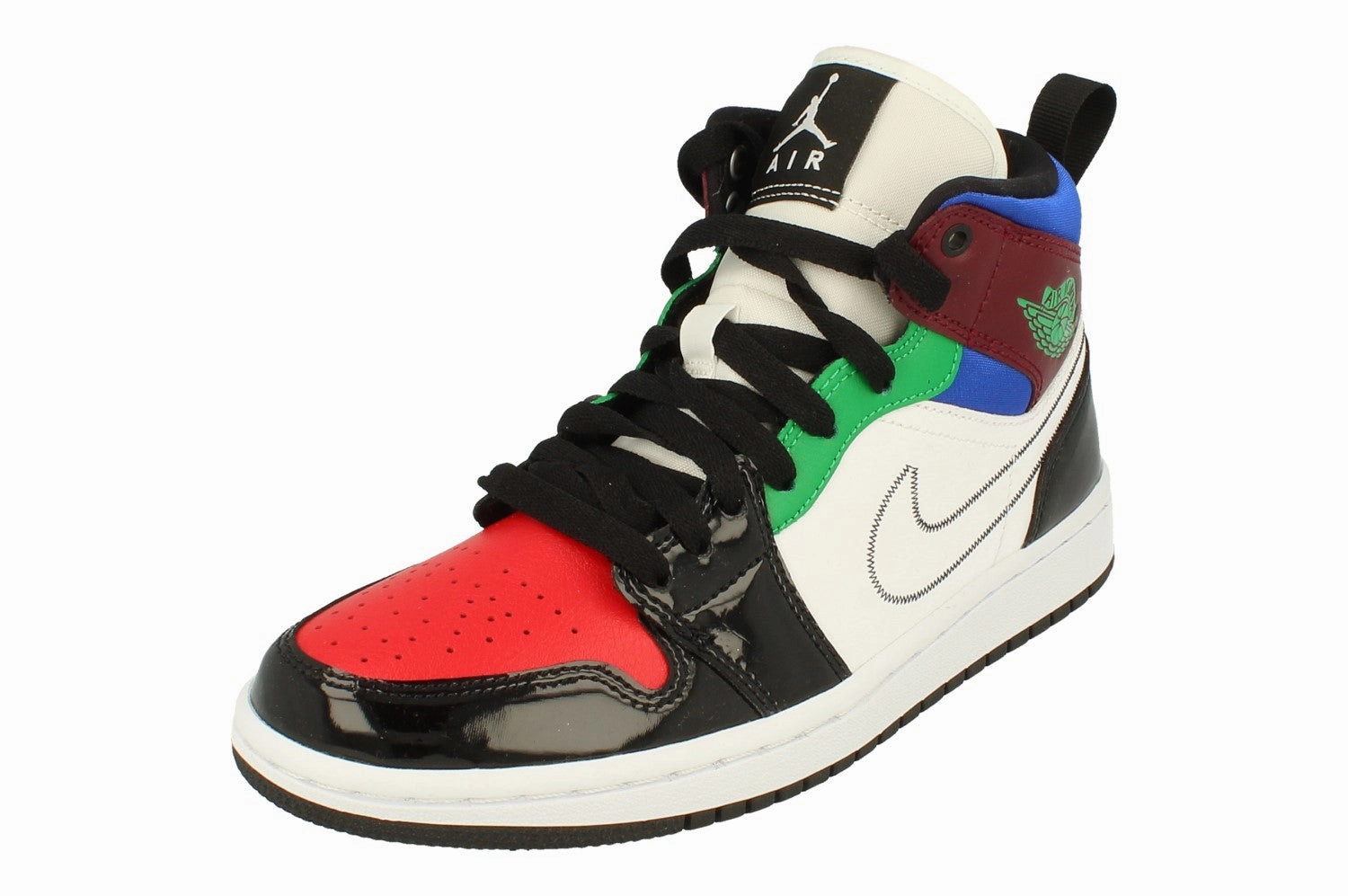 fabric insole shoes Secure lockdown Nike Womens Air Jordan 1 Mid Se Trainers Db5454 001