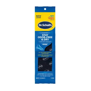 Stay Odor-Free & Dry Comfort Insoles with Odor-X®