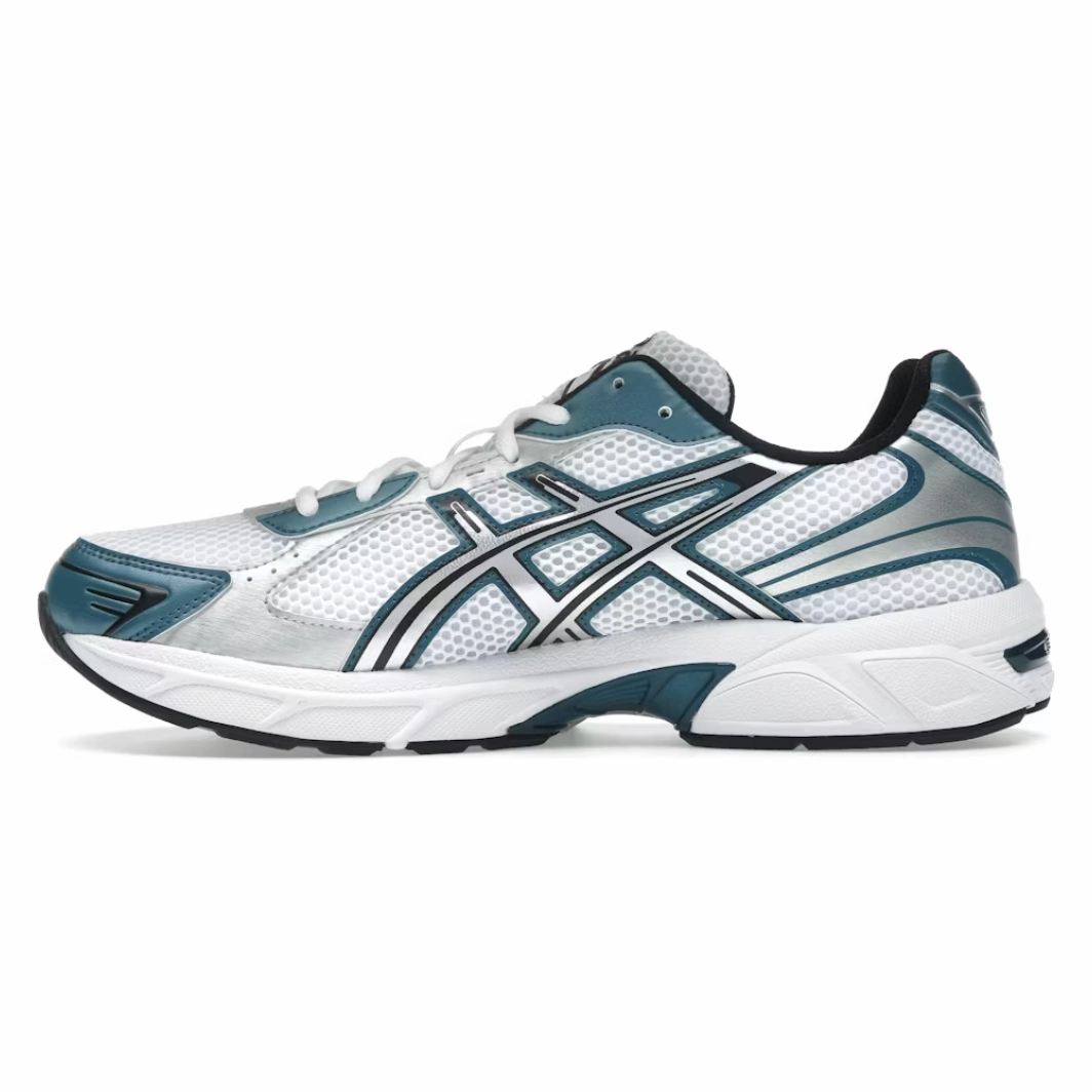 running on grass machine - washable running option ASICS Gel-1130 White Restful Teal