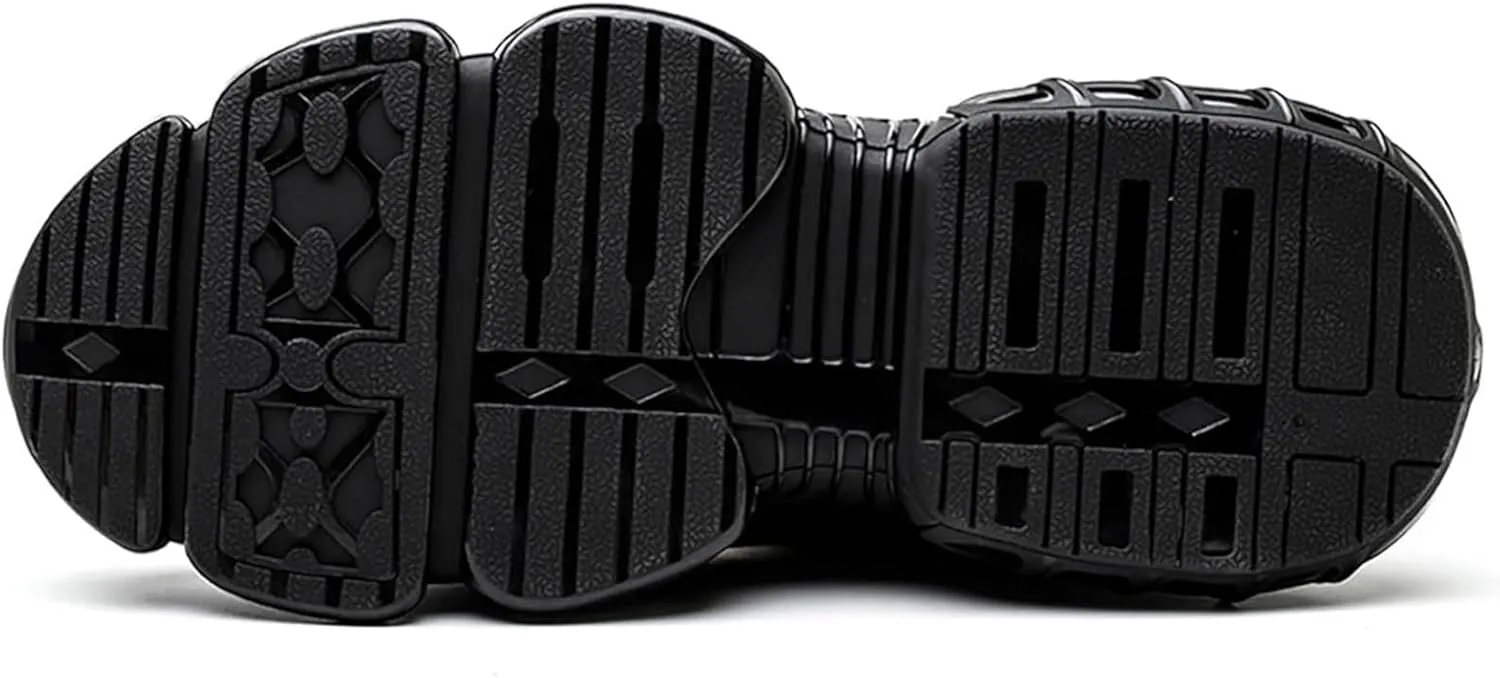 Steel Toe Cap Trainers for Men Anti-Smashing and Anti-Puncture Labor Insurance Shoes Lightweight Breathable Shock-Absorbing Industrial Construction Shoes 11 US