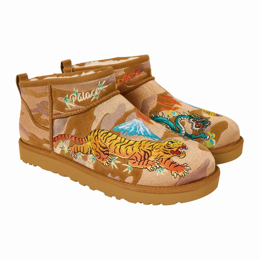 Trend Base Form Comfort UGG Classic Ultra Mini Boot Palace Chestnut Camo