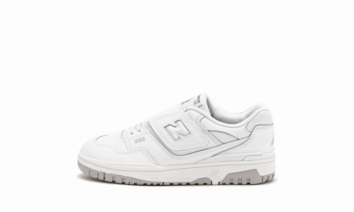 Fit Lifestyle Soft Motion New Balance 550 Strap White Grey Enfant (PS)