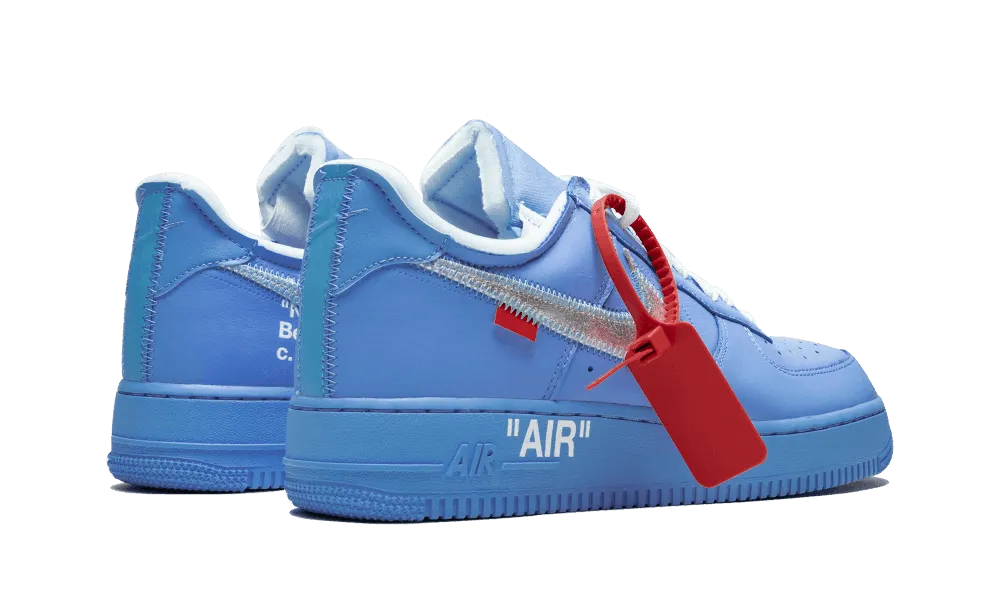Air Force 1 Low Off-White MCA University Blue fluorescent - colored running shoes Award-winning