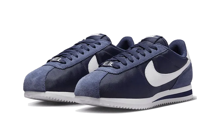 Cortez Nylon Midnight Navy White Durable