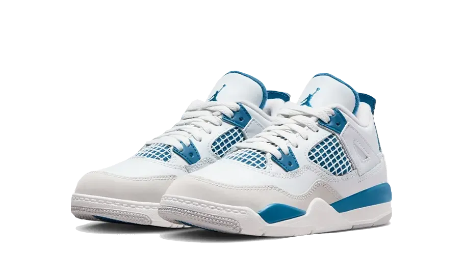 Vibrant breathability Comfort Outsole Nike Air Jordan 4 Retro Military Blue (2024) Enfant (PS)