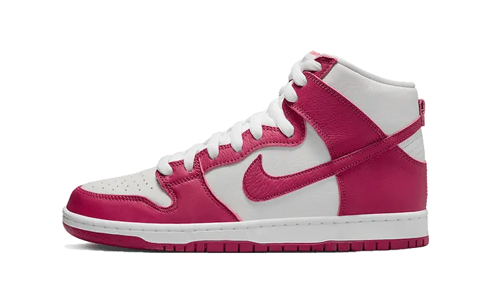 SB Dunk High Sweet Beet running during sunrise