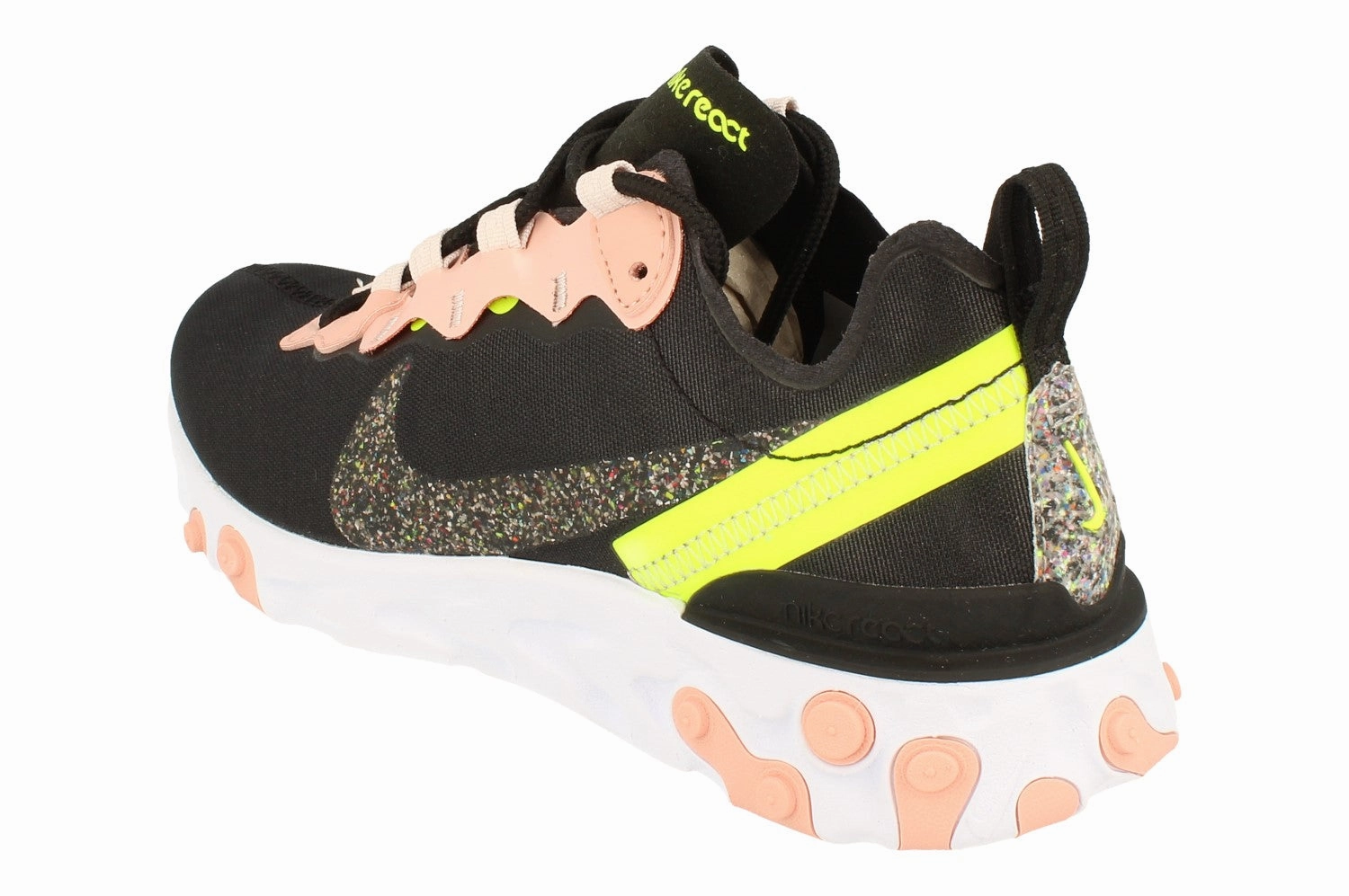 reinforced - areas Durable outsole Nike Womens React Elment 55 PRM Cd6964 002